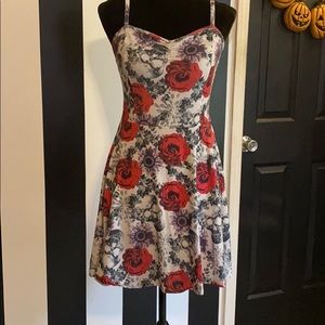 Skull and rose sundress